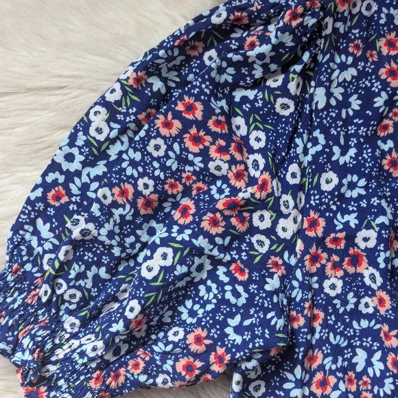 EUC Yumi Kim Lucky You Jumpsuit in Blossom Navy - Picture 6 of 15
